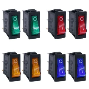 Mini interruptor basculante para barco a presión 15A 250V AC 20A 125V AC