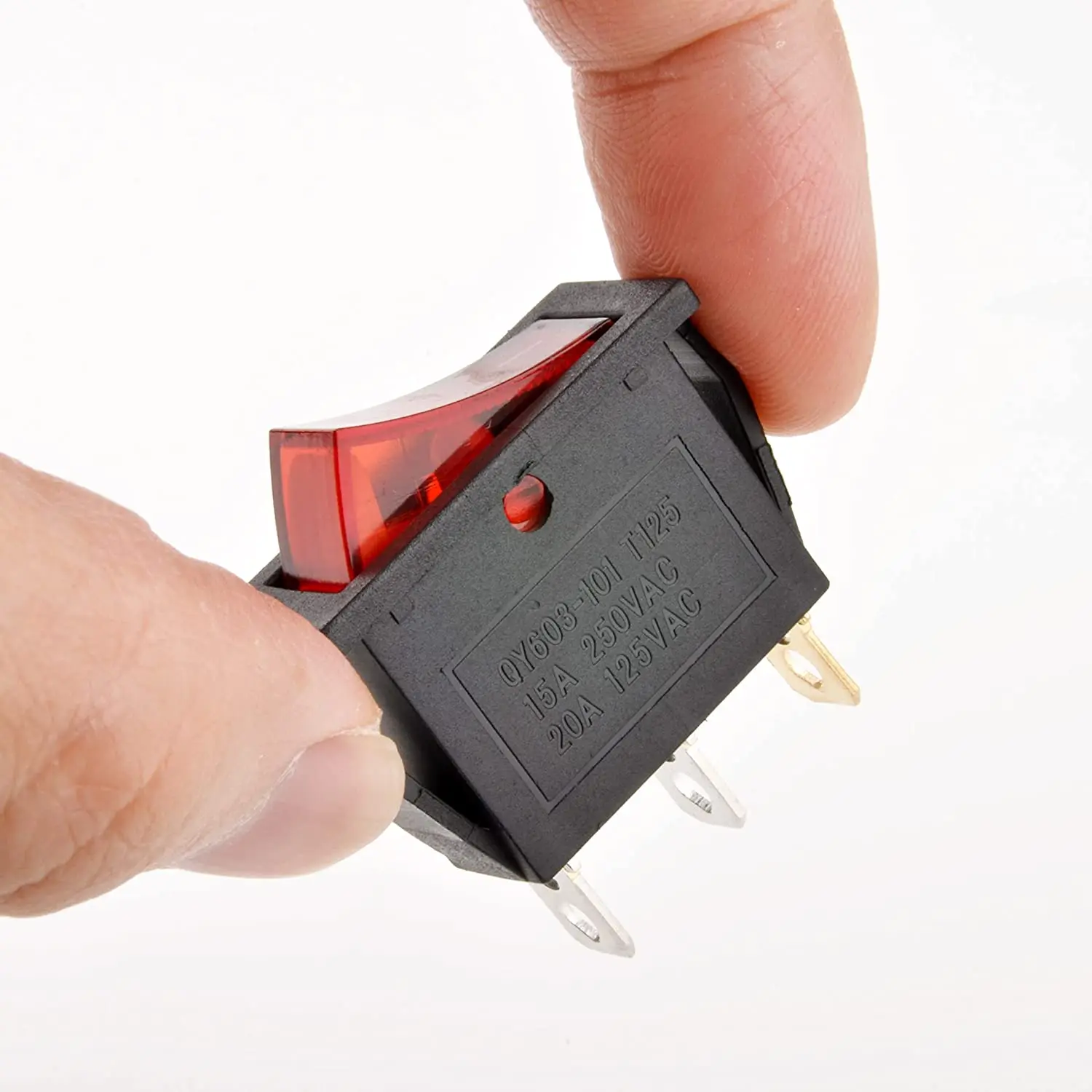 Mini interruptor basculante para barco a presión 15A 250V AC 20A 125V AC - Image 5