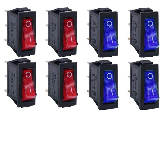 Mini interruptor basculante para barco a presión 15A 250V AC 20A 125V AC - Image 12