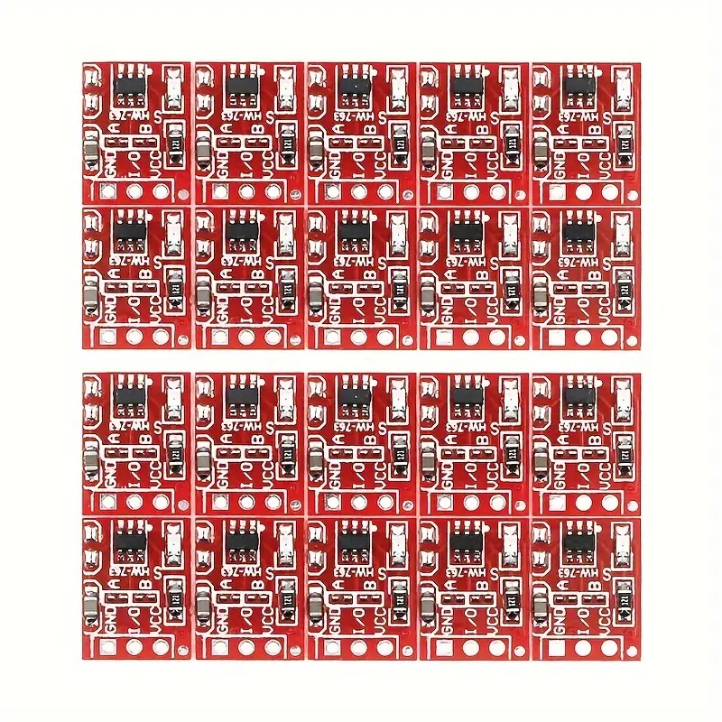 Módulo con botón de interruptor capacitivo para tecla táctil TTP223, Sensor de Interruptor táctil - Image 2