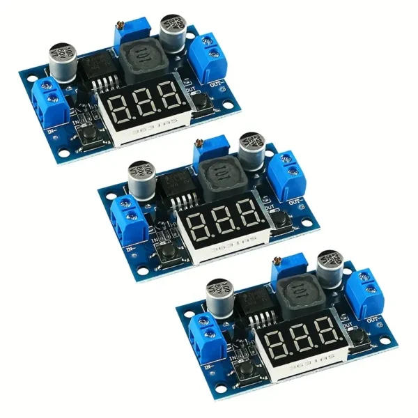 Módulo reductor ajustable de DC-DC  con voltímetro de pantalla digital Módulo de fuente de alimentación reguladora de voltaje - Image 7