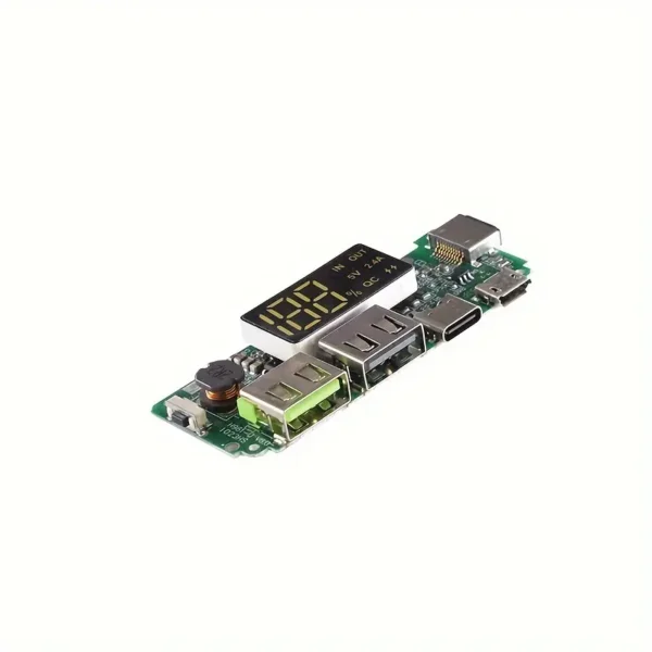 Placa de Carga 18650 con Doble USB 5V 2.4A Módulo de Energía Móvil, Placa Cargadora de Batería de Litio 18650 - Image 3