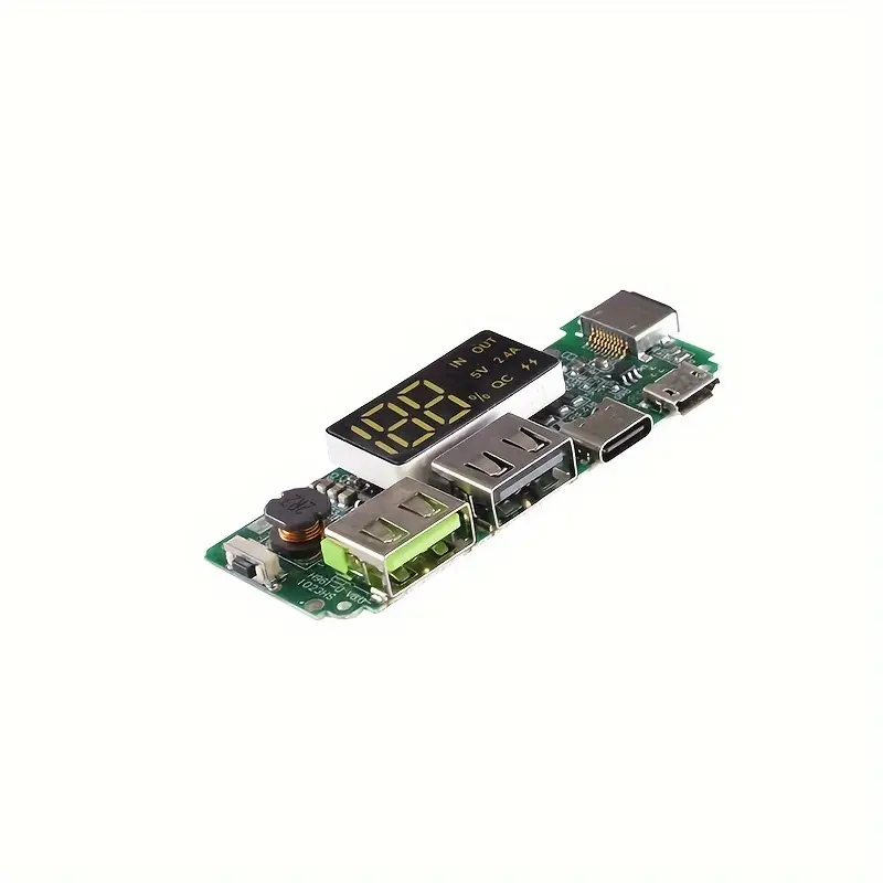 Placa de Carga 18650 con Doble USB 5V 2.4A Módulo de Energía Móvil, Placa Cargadora de Batería de Litio 18650 - Image 3