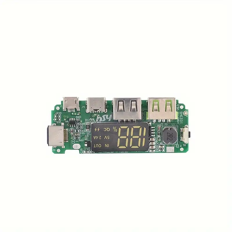Placa de Carga 18650 con Doble USB 5V 2.4A Módulo de Energía Móvil, Placa Cargadora de Batería de Litio 18650 - Image 6