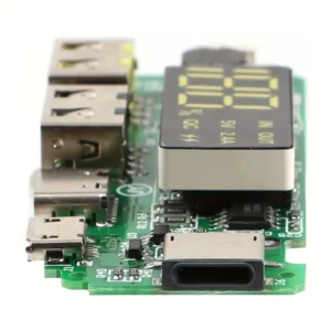 Placa de Carga 18650 con Doble USB 5V 2.4A Módulo de Energía Móvil, Placa Cargadora de Batería de Litio 18650
