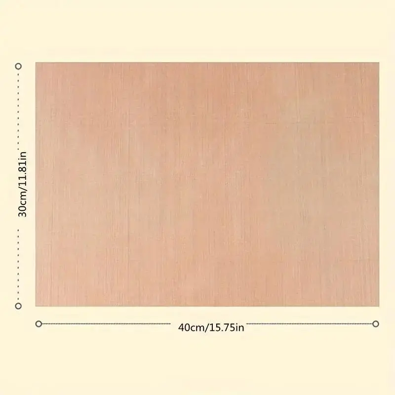 Hojas de Teflón Antiadherentes de 12x16" - Reutilizables, Resistentes a Altas Temperaturas 30x40 cm