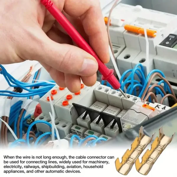 Terminales En Forma De U Conectores Para Automoción Eléctrica, 0.3-1.5mm2 kit 20 terminales - Image 3