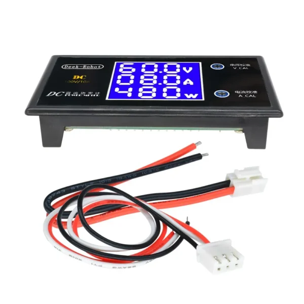 Voltímetro Digital LCD, amperímetro, vatímetro, medidor de potencia de corriente de voltaje, Detector de voltios, Monitor DC 0 a 100V 10A 1000W - Image 7