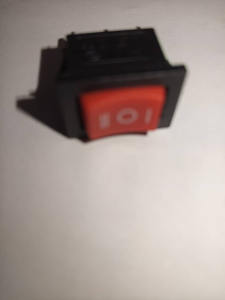 Interruptor de palanca Cnibao 3 posición 3 pines  balancín KCD1 ON/OFF/ON   DPDT 10A 125V 6A 250V