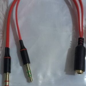 Cable de audio estéreo Aux 3.5mm, Adaptador macho a hembra para MP3, MP4, auriculares, computadoras