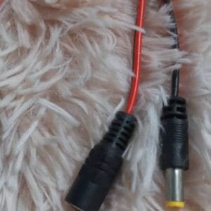 Conector de cable de toma de corriente de 12 V CC 5,5*2,1 mm Enchufe macho hembra