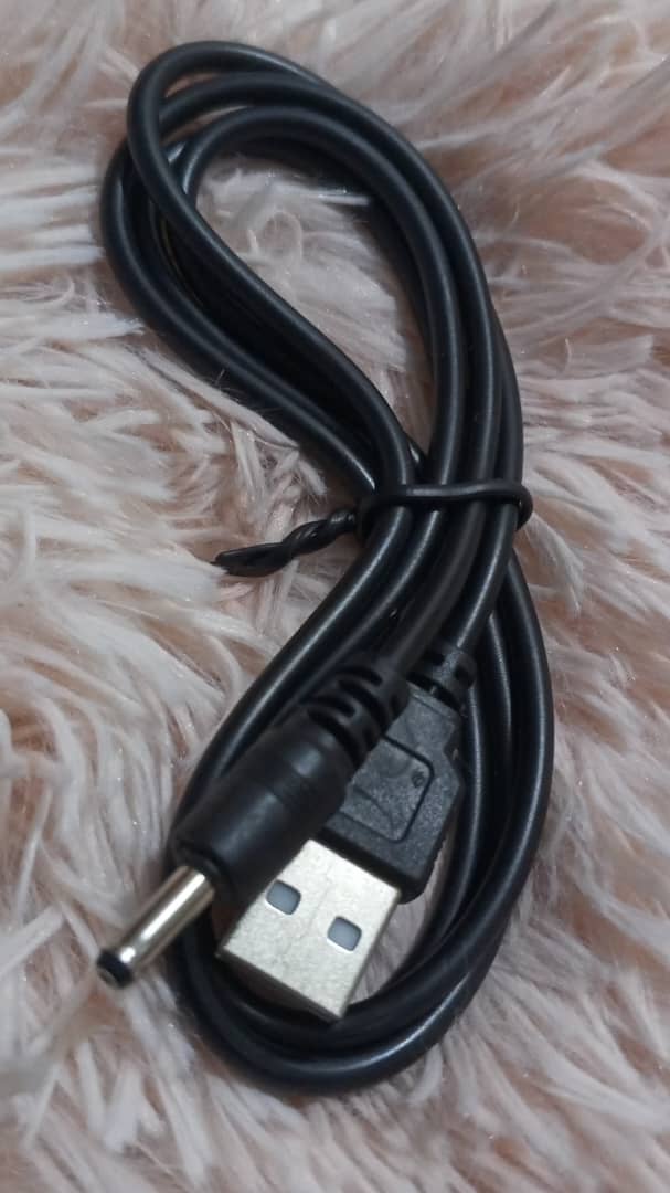 Cable de Poder USB a DC 2.5mm de 1 Metro - Adaptador Conector para Cargar Dispositivos Electrónicos - Image 5