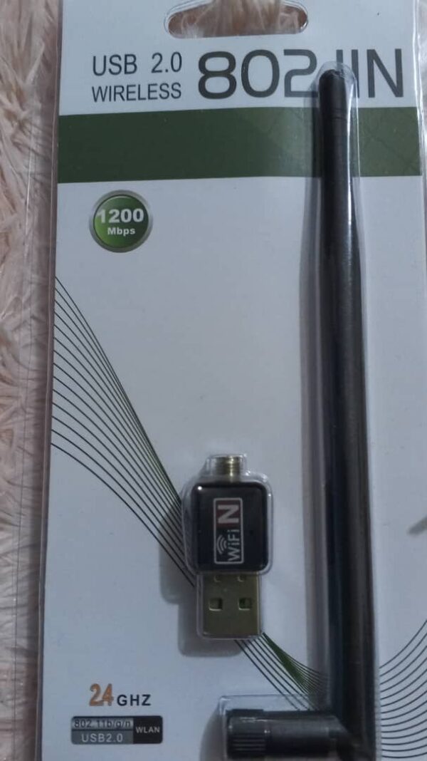 ANTENA RED USB WIFI DE 1200 MBPS CON CD - Image 7