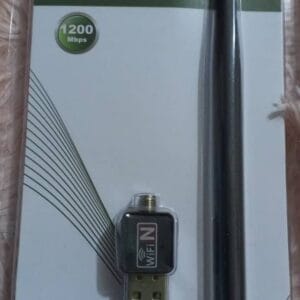 ANTENA RED USB WIFI DE 1200 MBPS CON CD