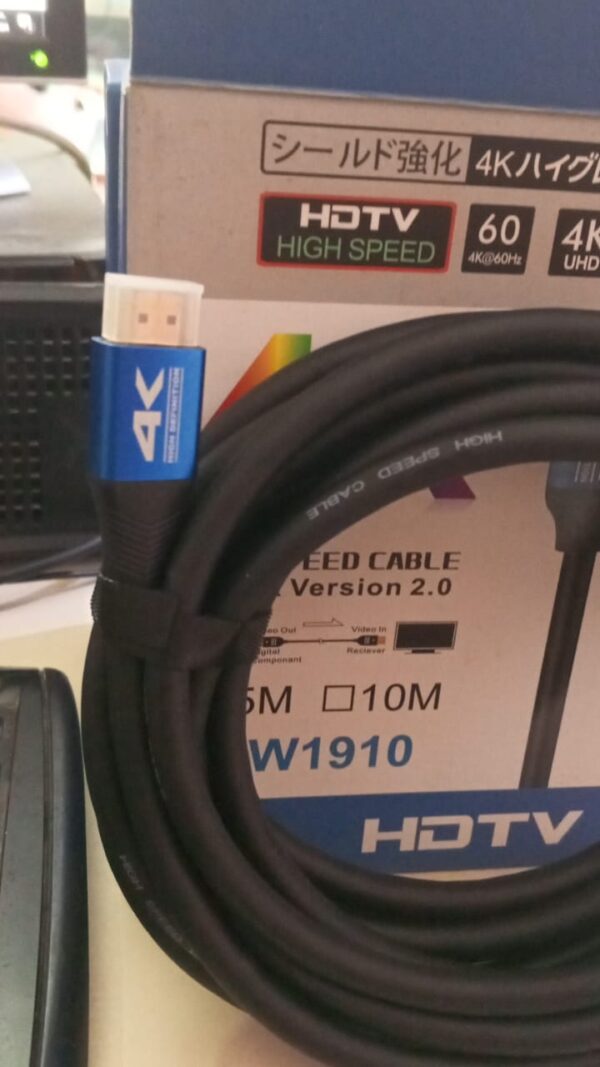 Cable Hdmi 5 Metros Full Hd 4k 3d 1.4v Tv  Profesional - Image 6