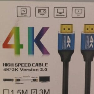 Cable HDMI 2.0 4kx2k 3D Hdtv Premium Full HD – 3 metros