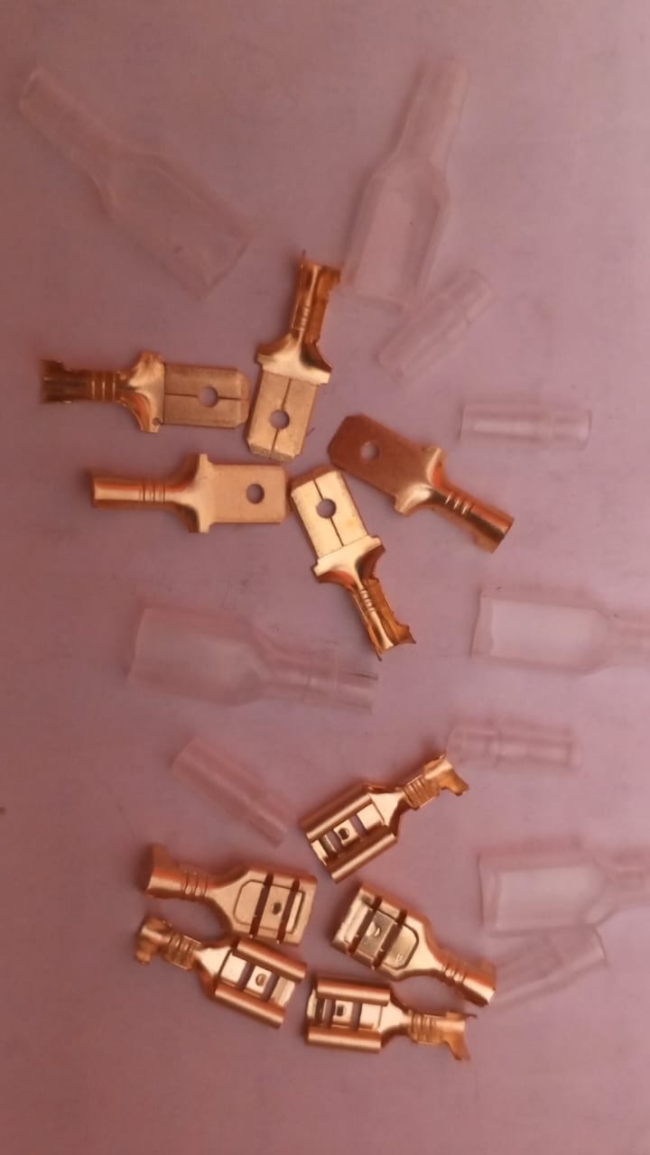 Terminales De Engarzado Aislados, 5 pares Conectores De Cable Eléctrico De Sellado, Kit Surtido De Conectores De Terminal De Pala, - Image 3