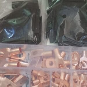 Anillo conector de terminal de cable SC6-25 /Conectores de cobre. Kit