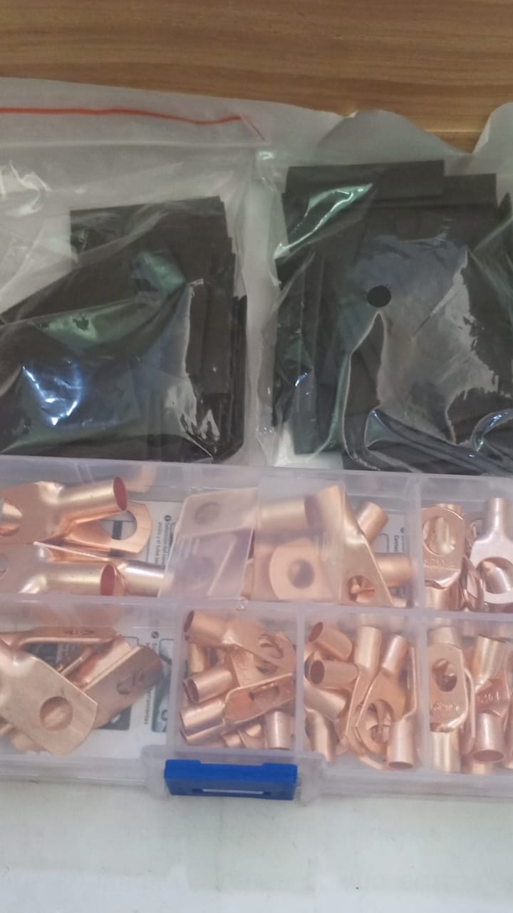 Anillo conector de terminal de cable SC6-25 /Conectores de cobre. Kit