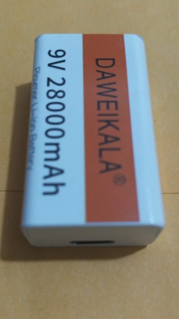 Batería recargable de iones de litio para multímetro, pila de 9 V, 2024 mAh, Micro USB - Image 6