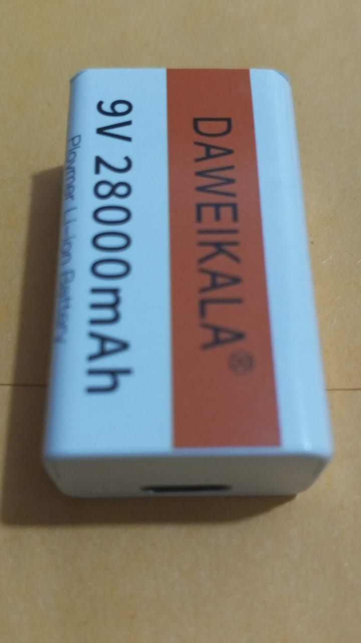 Batería recargable de iones de litio para multímetro, pila de 9 V, 2024 mAh, Micro USB - Image 6