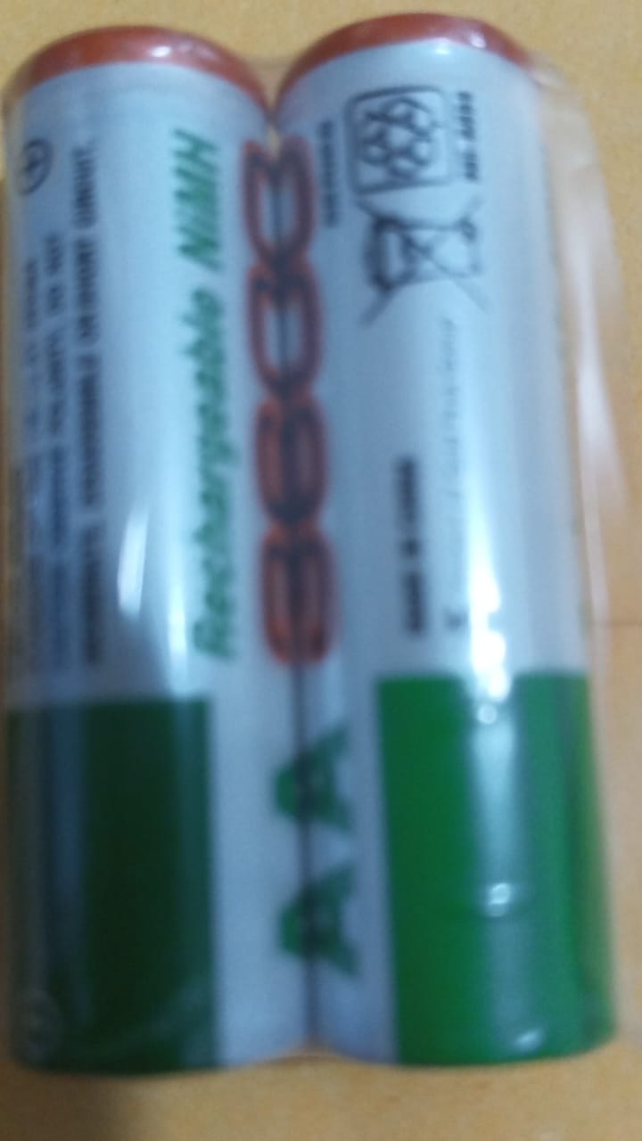 Baterías recargables 100% para fotos, 20 piezas, 1,2 V, AA, 3600mAh, Ni-Mh 2A,
