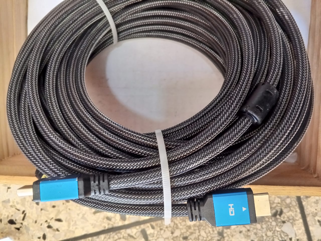 Cable Hdmi 20 Metros Full Hd 4k 3d 1.4v Tv Naylon Profesional - Image 9