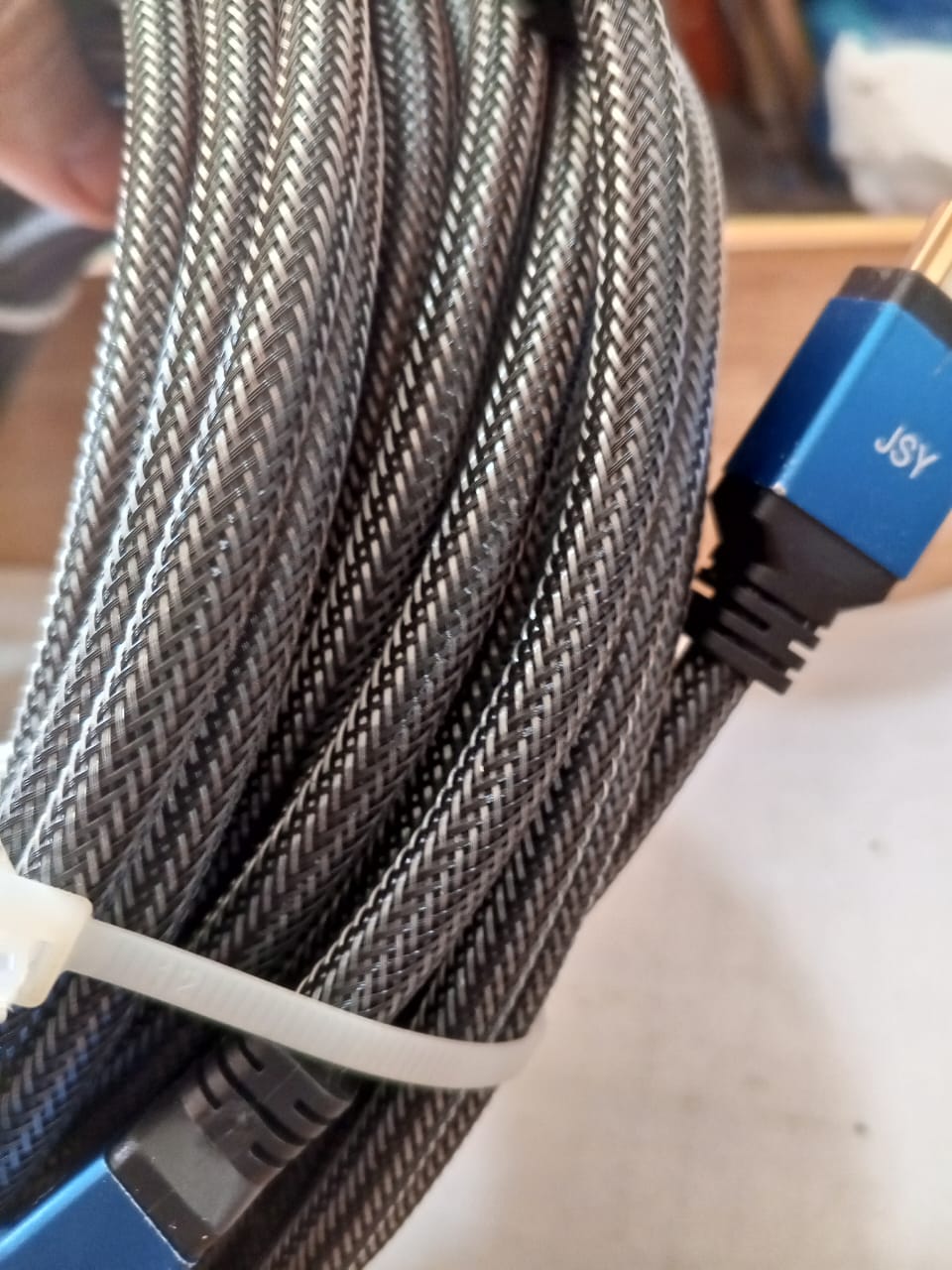 Cable Hdmi 20 Metros Full Hd 4k 3d 1.4v Tv Naylon Profesional - Image 5