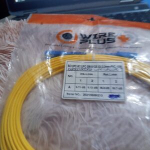 Patch Cord Fibra Óptica Sc/upc-sc/upc De 10 Metro Wireplus