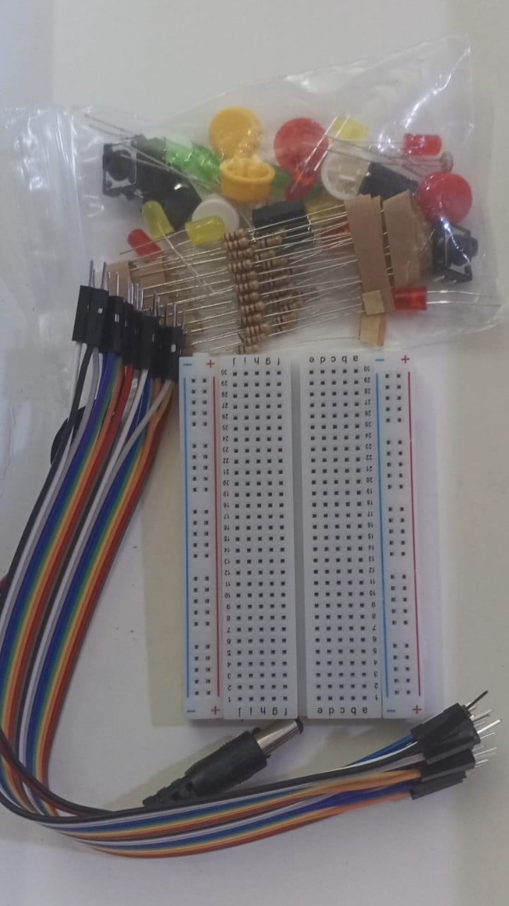 Kit UNO R3 Mini Breadboard LED para Arduino, DIY