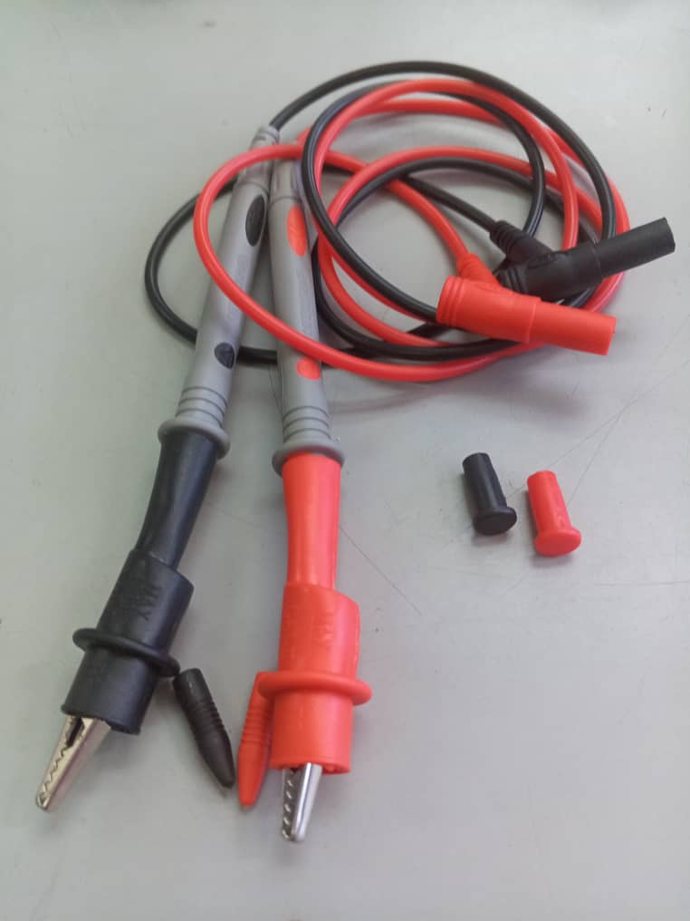 Punta para Multimetro tester con caiman