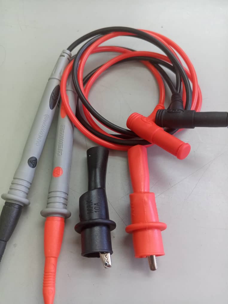 Punta para Multimetro tester con caiman - Image 4