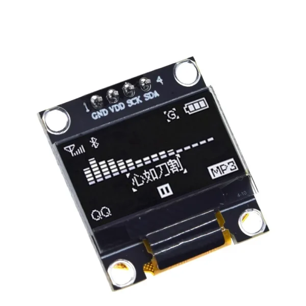 Módulo de pantalla OLED blanco serial IIC de 0,96 pulgadas con certificación ROHS  pantalla LCD para Arduino - Image 3