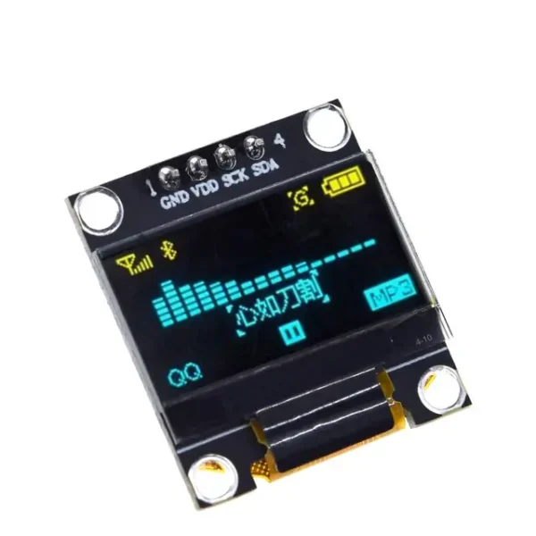 Módulo de pantalla OLED blanco serial IIC de 0,96 pulgadas con certificación ROHS  pantalla LCD para Arduino - Image 6