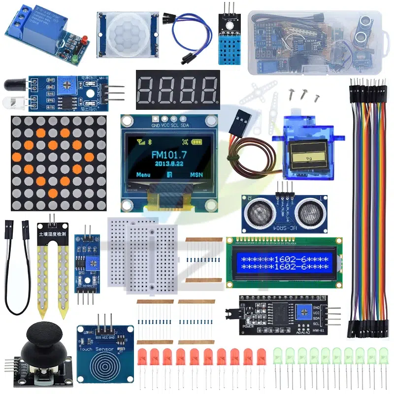 Kit de módulo sensor TZT arduino UNO R3 con pantalla LCD OLED 1602 de 0,96", relé - Image 2