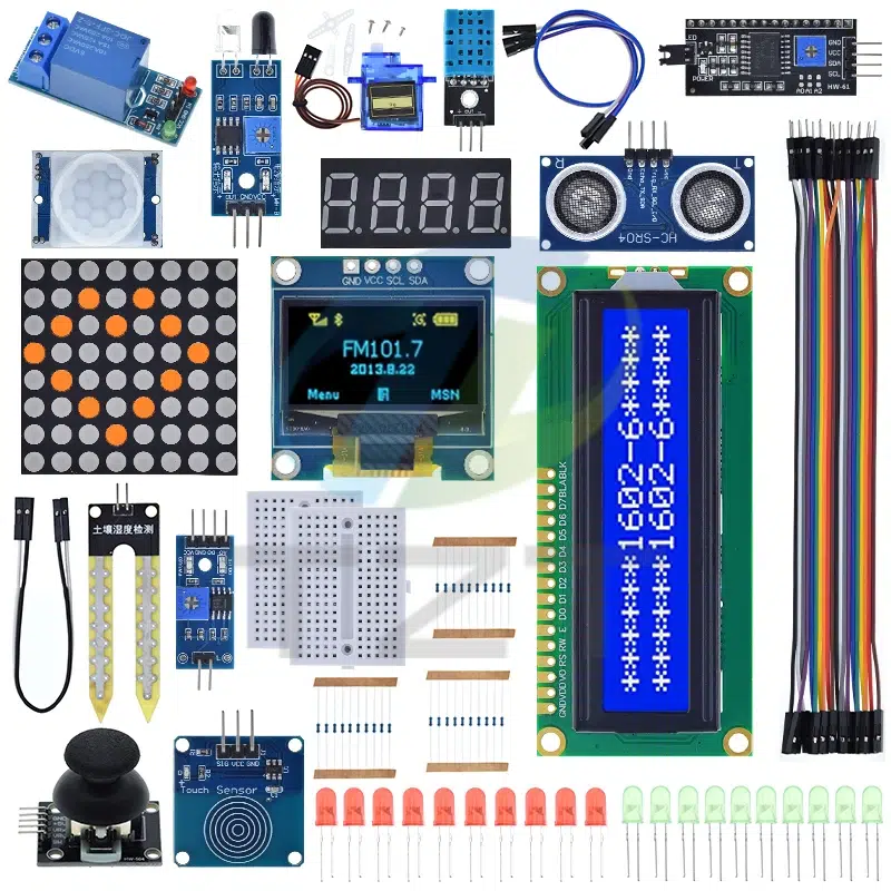 Kit de módulo sensor TZT arduino UNO R3 con pantalla LCD OLED 1602 de 0,96", relé - Image 5