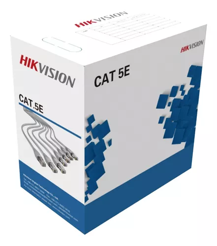 Cable Red UTP Cat5e 100% Cobre para Cámaras IP HD DVR por metro - Image 2
