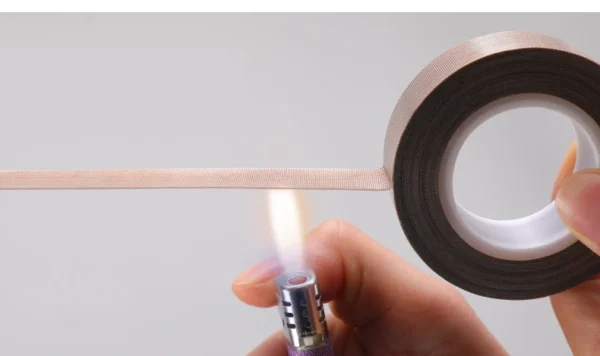 Cinta  PTFE Teflon Adhesiva Rollo 10 Metros X 3 Cm 0.18mm espesor Alta Temperatura para Máquinas de Embalaje y Sellado - Image 3