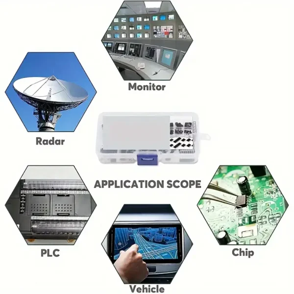 circuito  Chips DIP con NE555, LM324 y Más - Componentes Electrónicos Versátiles para Proyectos DIY Kit de 85 piezas - Image 4