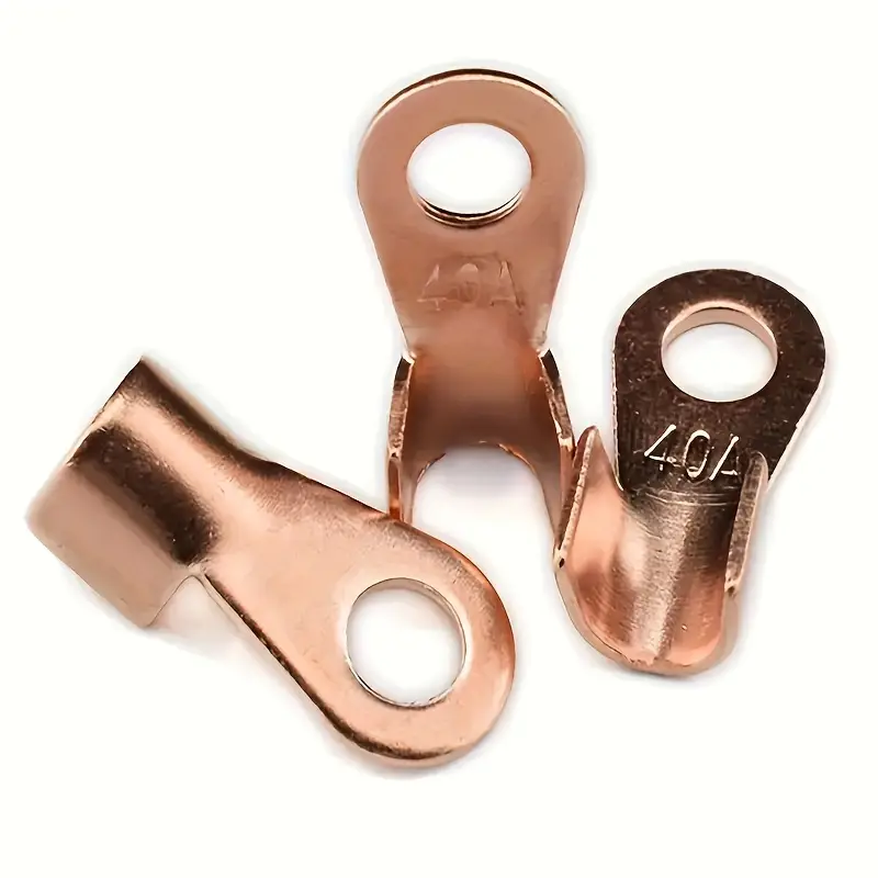 conectores de cobre UMLIFE por unidad , conectores de terminales de crimpado eléctrico de cable desnudo  - Image 2