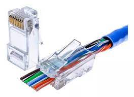 Conector RJ45 Cat6 Pass Through Wireplus EZ por unidad - Image 2