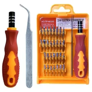 Juego Destornilladores De Precision 32 En 1 Incluye Pinza