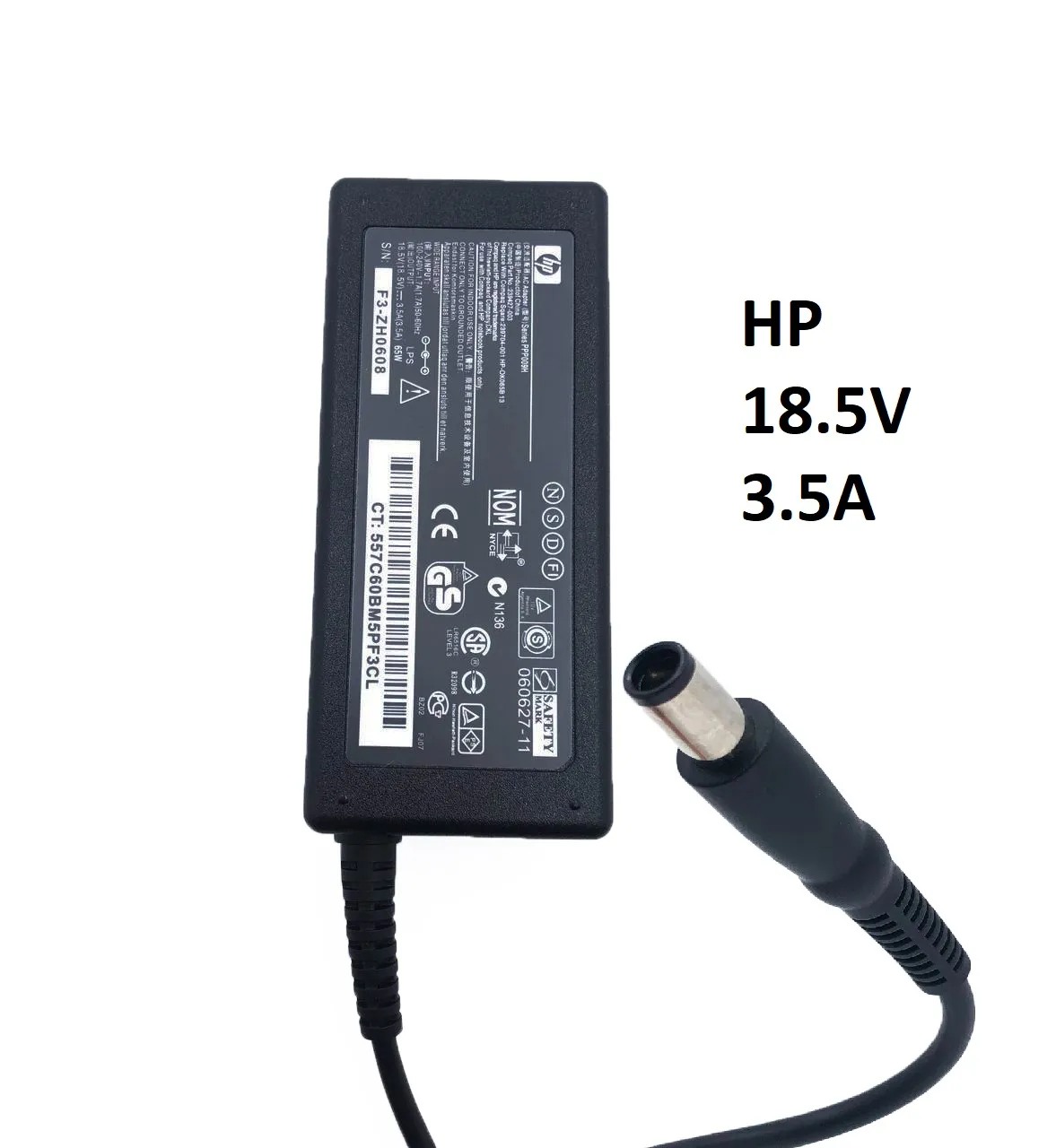 Cargador de Laptop HP Compaq 18.5v 3.5a 5.5×2.5mm - Image 3