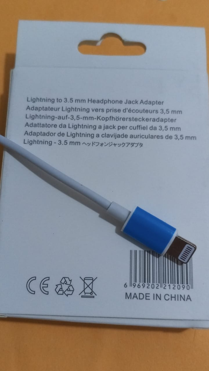 Adaptador audio auxiliar para iphone 13 12 mini proXS Maxx XR - Image 4
