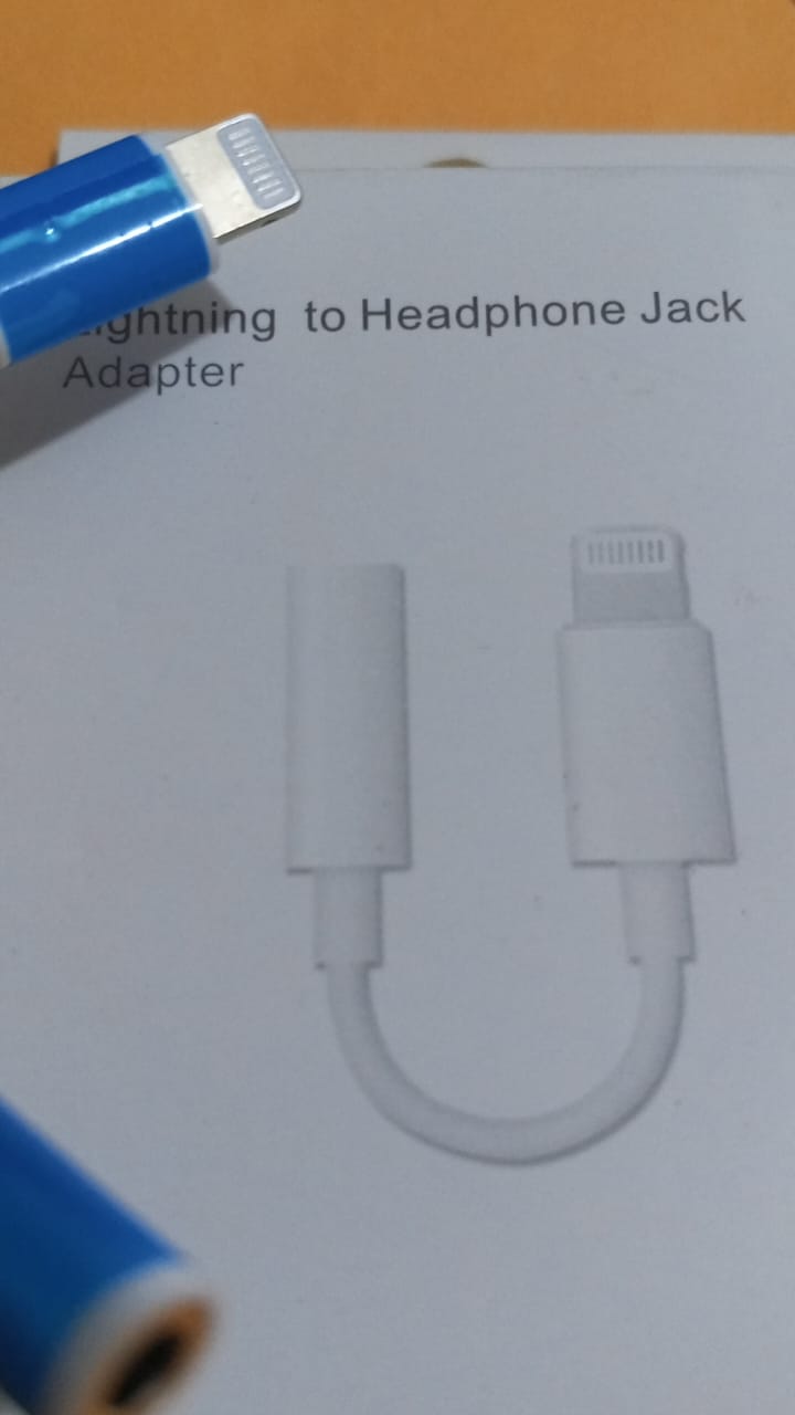 Adaptador audio auxiliar para iphone 13 12 mini proXS Maxx XR