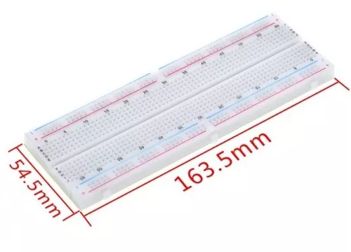 Protoboard MB-102 de 830 puntos sin soldadura para prototipos electrónicos - Image 2