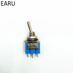 Interruptor Palanca Diy On-off-on-off 3pin 3 Posicion ON OFF ON 6A 125AC
