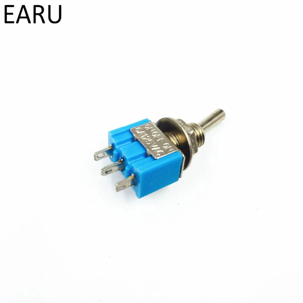 Interruptor Palanca Diy On-off-on-off 3pin 3 Posicion ON OFF ON 6A 125AC - Image 5