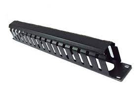 Organizador Horizontal 1U para Rack - Ordena y protege tus cables - Image 2