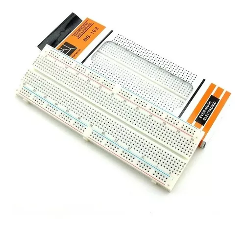 Protoboard MB-102 de 830 puntos sin soldadura para prototipos electrónicos - Image 7